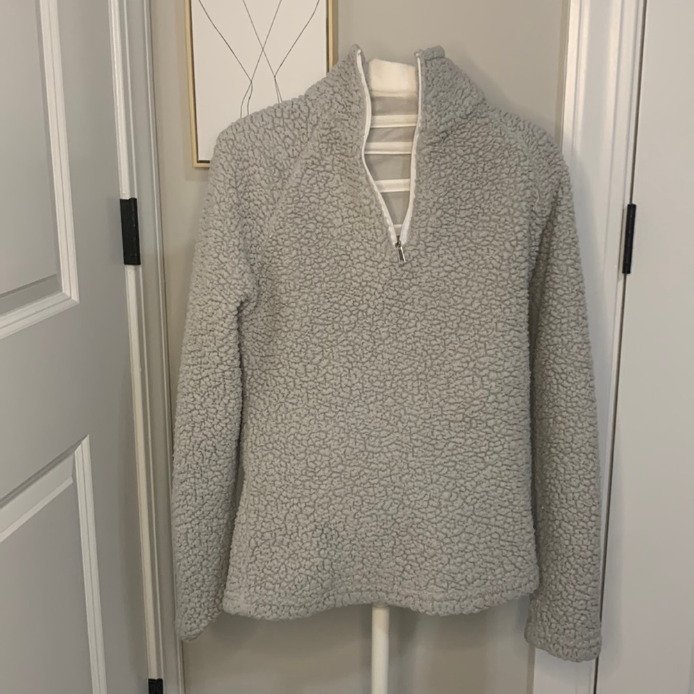 Wooly Grey Sweater.
